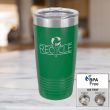 Green 20 Ounce Polar Camel Tumbler