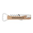 Multi-tool with cork screw, boot lever, foil knife and bottle opener