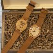 Bamboo Wood Watch With Leather Band