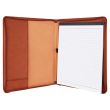 Inside Zippered Leatherette Portfolio