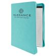 Zippered Portfolio in Teal Leatherette