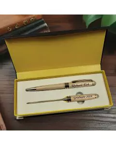 Maple Pen/Letter Opener Set