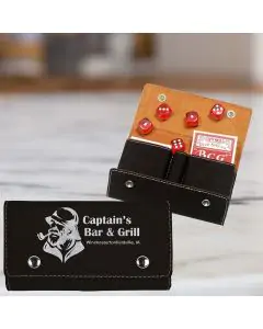 Personalized Cards And Dice Set