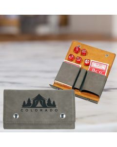 Engraved Cards And Dice Gift Set