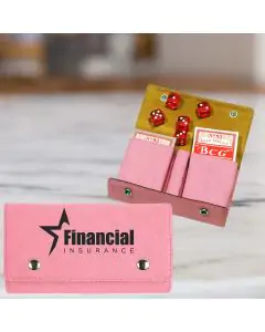 Engraved Cards And Dice Gift Set