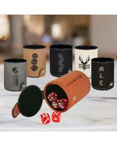 Personalized Dice Game Cup Set
