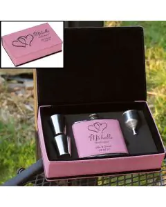 Bridesmaid Gifts Flask Set