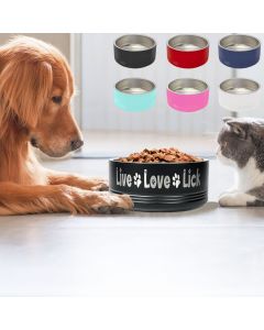 Personalized Pet Bowls from Polar Camel