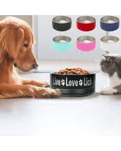 Personalized Pet Bowls from Polar Camel