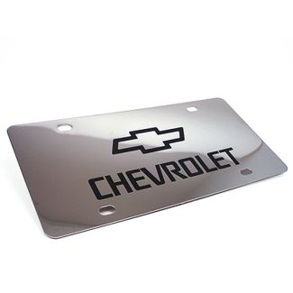 Chrome License Plate