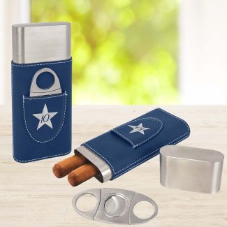Engraved Cigar Case