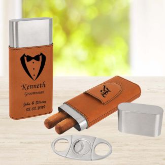 Groomsmen Gift Cigar Case