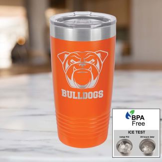 Orange Polar Camel Tumbler