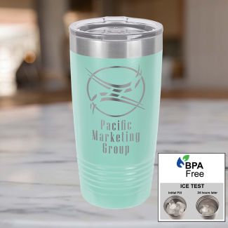 Teal 20 Ounce Polar Camel Tumbler