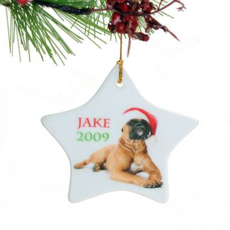 Porcelain Star Ornament