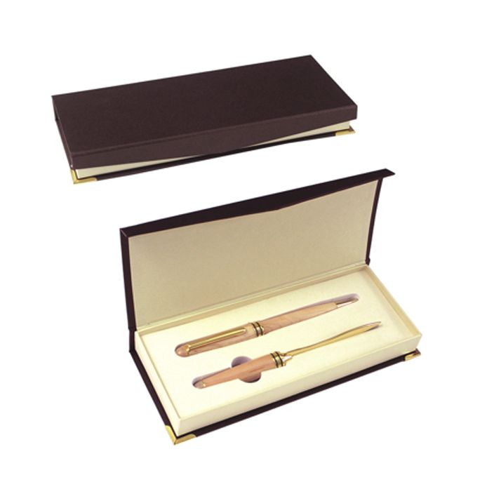 Maple Pen and Letter Opener Gift Set