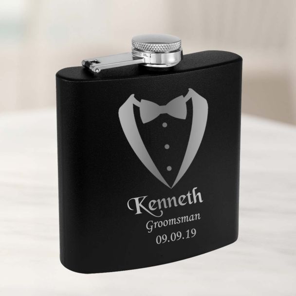 Personalized Groomsmen Gift Flask