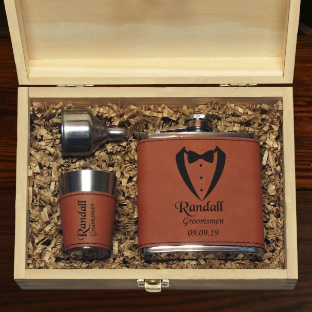 Appaloosa Personalized Groomsmen Gift Set