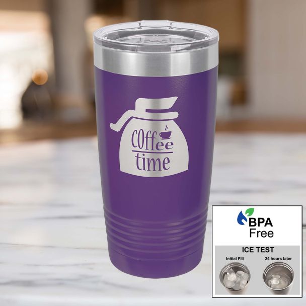 Purple Polar Camel Tumbler