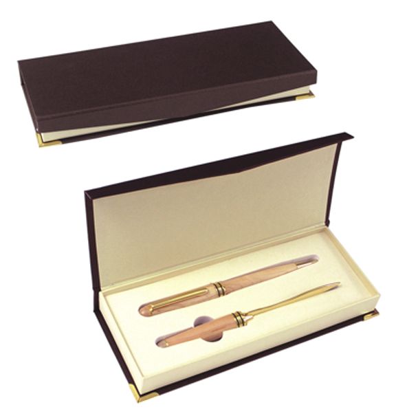 Maple Pen/Letter Opener Set