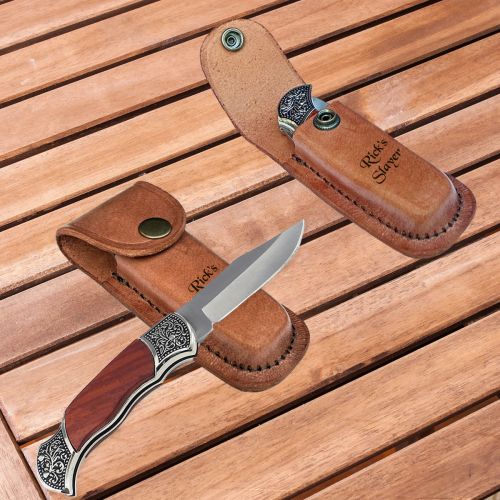 Engraved Groomsmen Gift Folding Hunting Knife