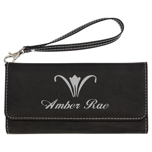 Personalized Women Wallet And Checkbook In Choice Of Color