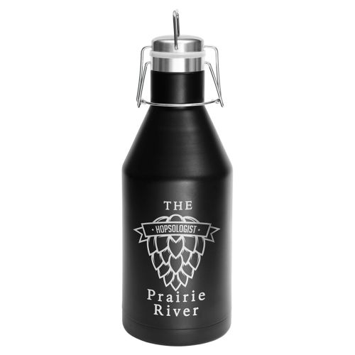 Personalized Beer Growler 64 Oz From Polar Camel