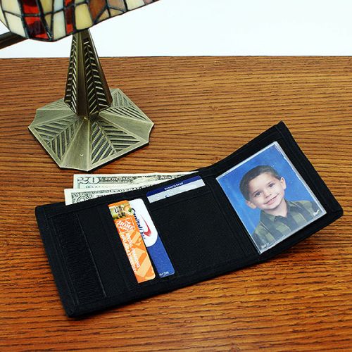 Photo Personalized Mens Trifold Wallet