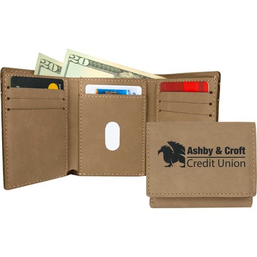 Photo Personalized Trifold Wallet In Choice Of Color