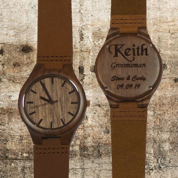 engraved watch